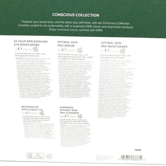 ESPA Natural Beauty Conscious Collection Bath & Body Set 5 Piece Set NEW - Picture 3 of 8